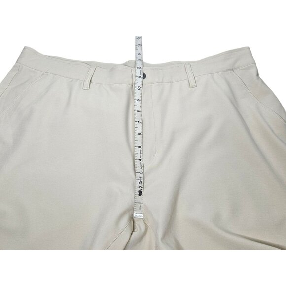 BYLT Premium Basics Kinetic Shorts 7" Men’s 40 Beige Cream Performance Chino - Picture 13 of 13